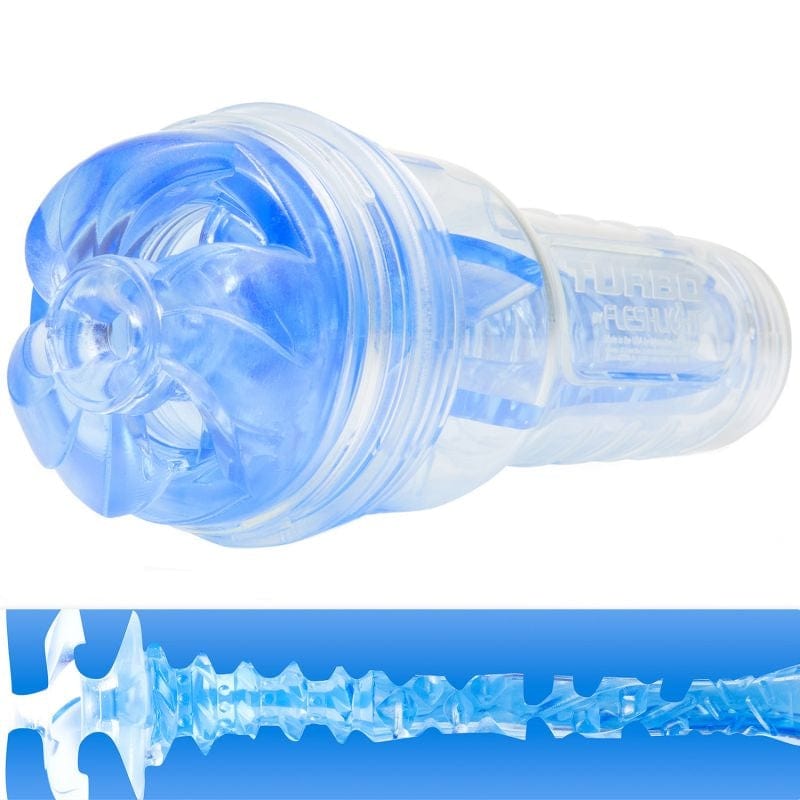 Blue Ice Fleshlight Turbo Thrust Male Adult Masturbation Toy