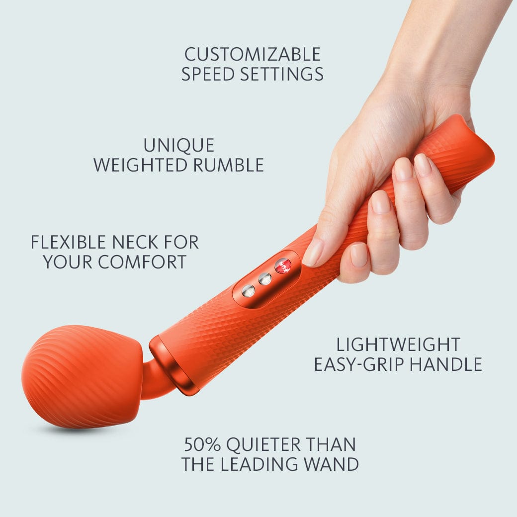 Fun Factory Vim Premium Weighted Rumble Wand Massager for Ultimate Pleasure and Relaxation