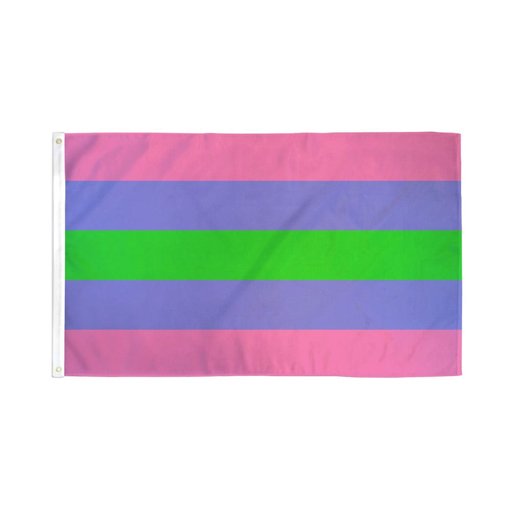 High - Quality 3' x 5' Trigender Pride Flag by Flags Importer for Pride Display