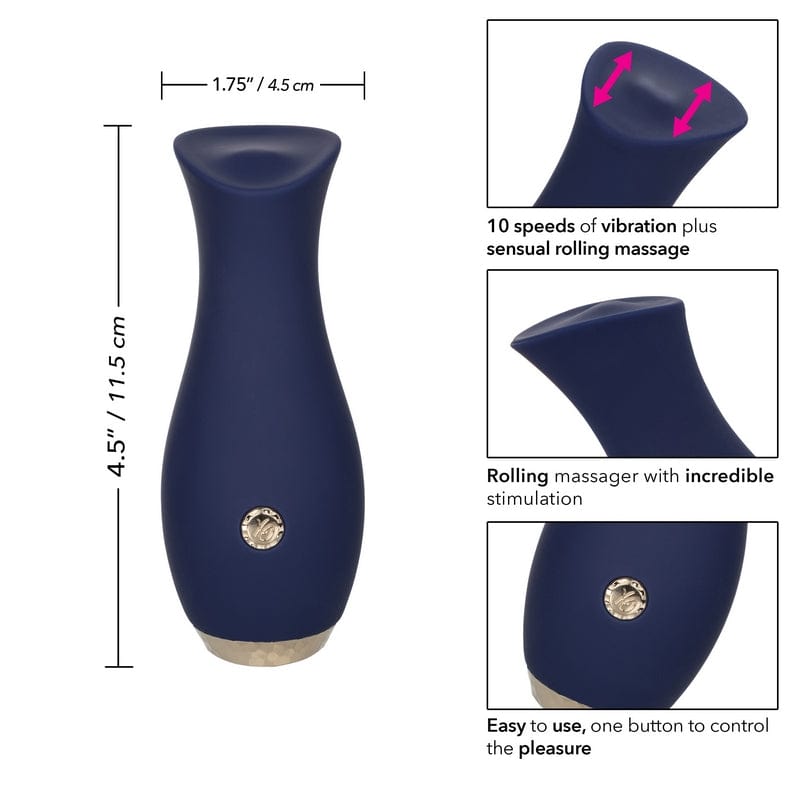Calexotics Luxury Dual - Motor Chic Tulip Vibrator with 10 - Speed Vibration
