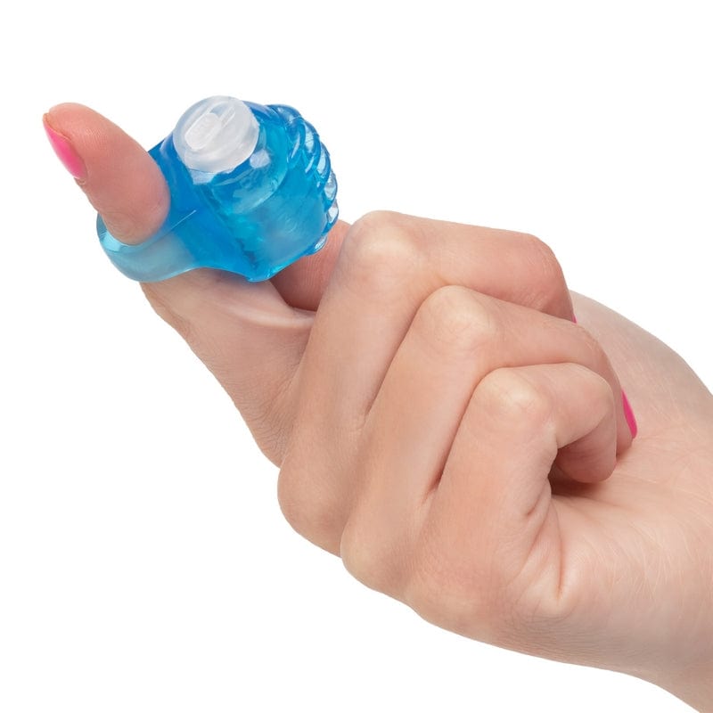 Calexotics Foil Pack Soft & Stretchy Vibrating Finger Teaser for Intimate Moments