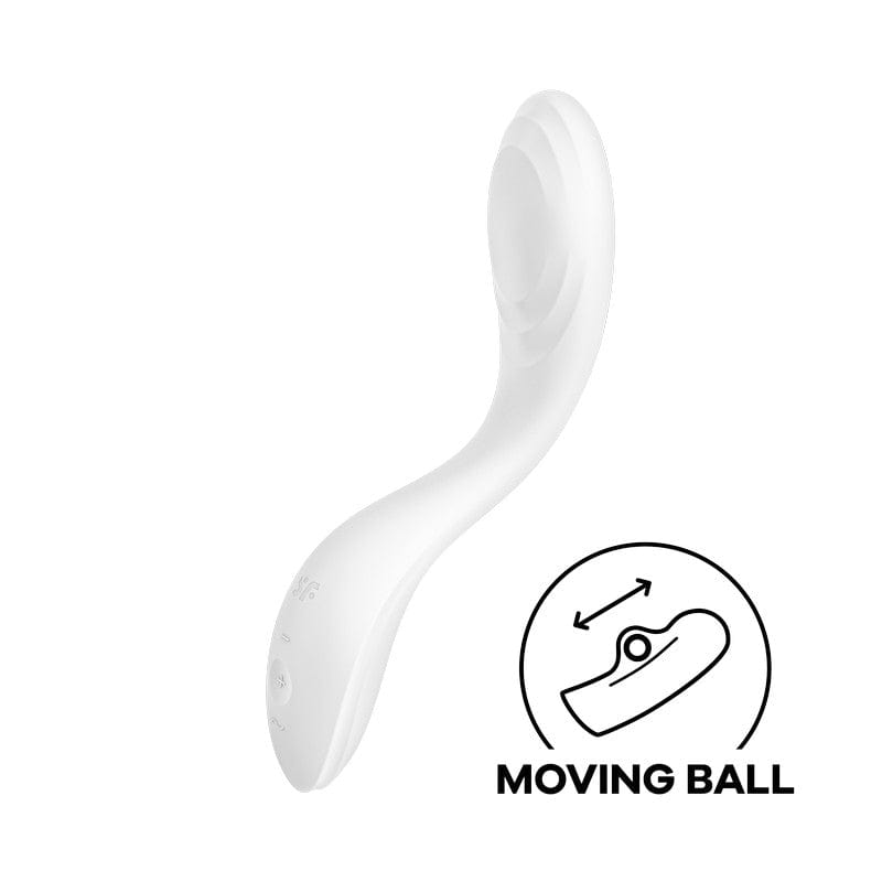 Satisfyer Rolling Pleasure Waterproof Silicone Vibrator with Multiple Modes