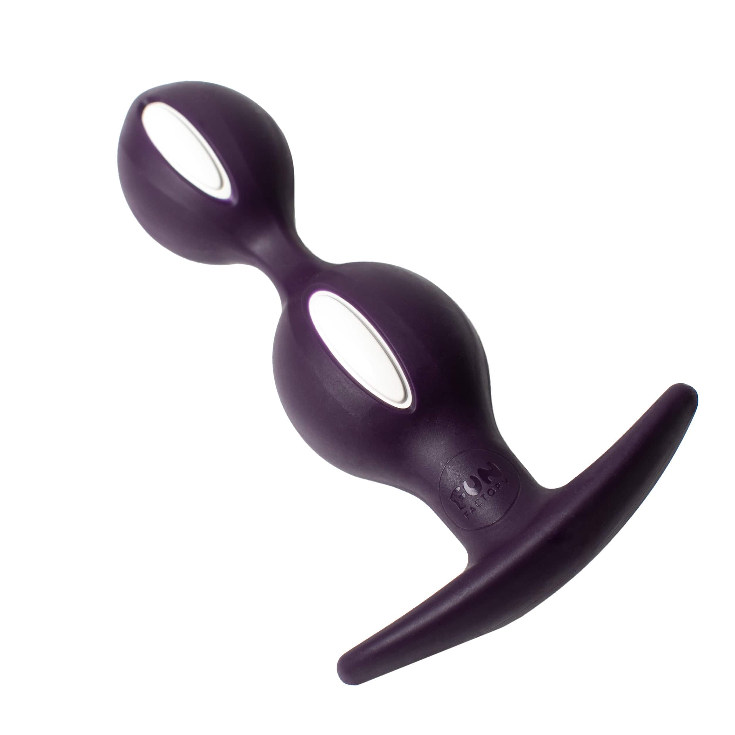 Fun Factory B Ball Duo: Reactive Anal Plug with Weighted Inner Balls