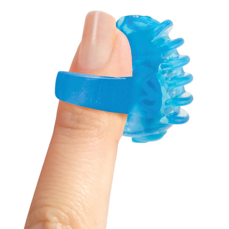 Screaming O Disposable FingO Tips Mini Vibrating Sex Toys in Blue or Purple