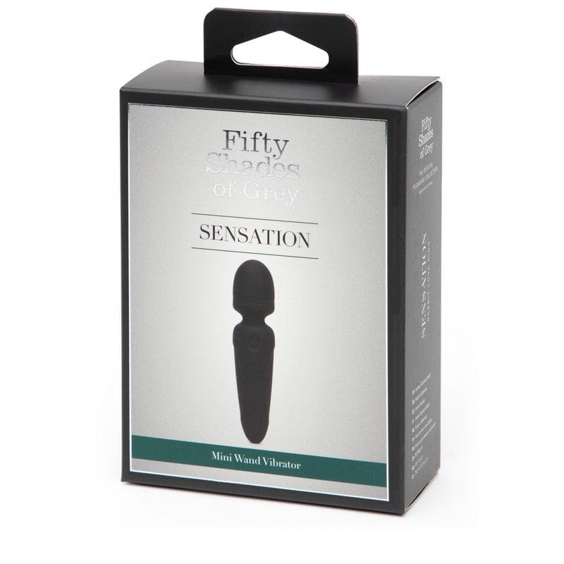 Fifty Shades of Grey Sensation Mini Wand-Style Vibrator for Intimate Pleasure