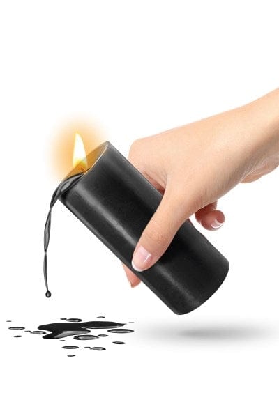 Fetish Temptation SM Black Low-Temperature Candle for Sensual Experiences