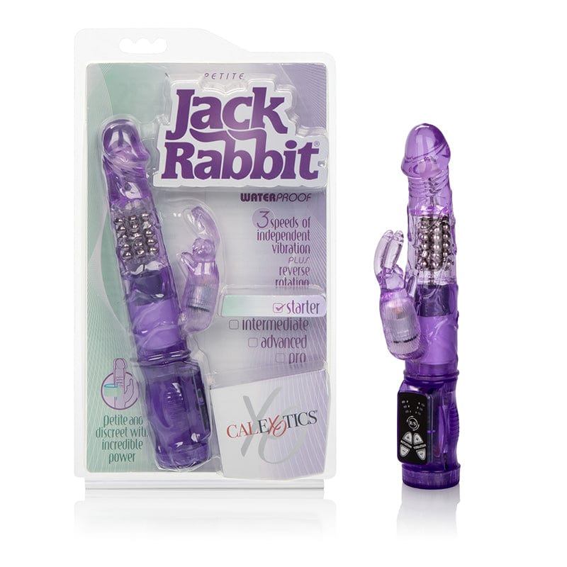 Purple Calexotics Petite Jack Rabbit - A Compact and Pleasurable Adult Toy