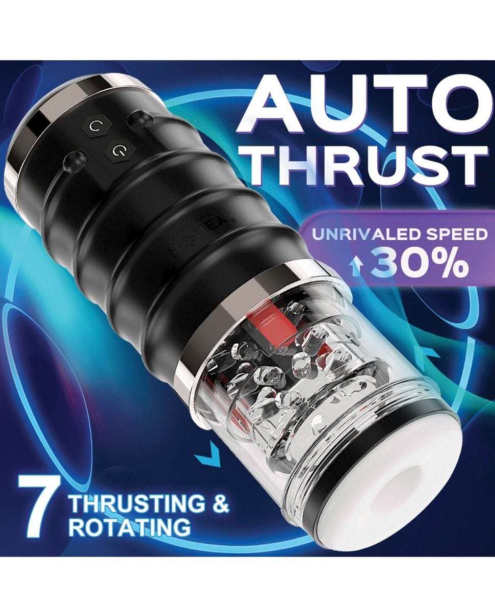 Honey Play Box Warrior: Award-Winning Auto Thrusting Male Masturbator with 7 Settings