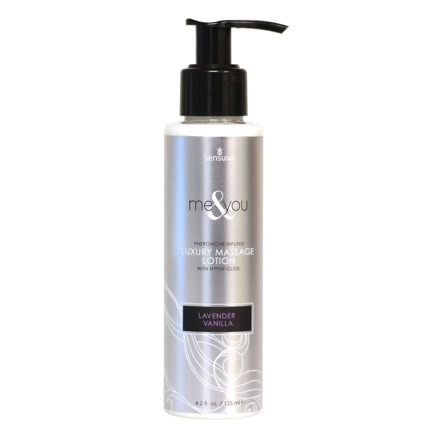 Sensuva Me & You Luxury Lavender Vanilla Scented Massage Lotion for Enhanced Intimacy