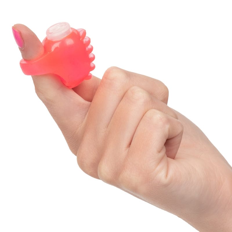 Calexotics Foil Pack Soft & Stretchy Vibrating Finger Teaser for Intimate Moments