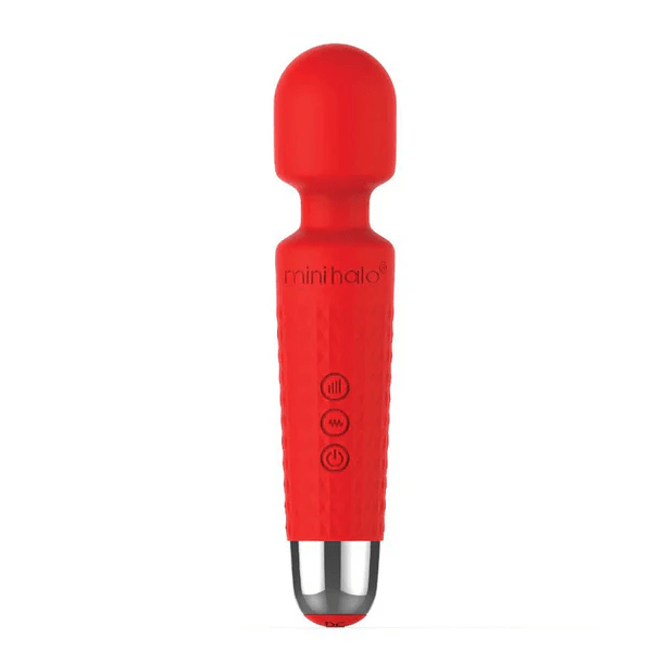 Compact and Powerful Shibari Mini Halo Vibrating Wand for Intense Pleasure