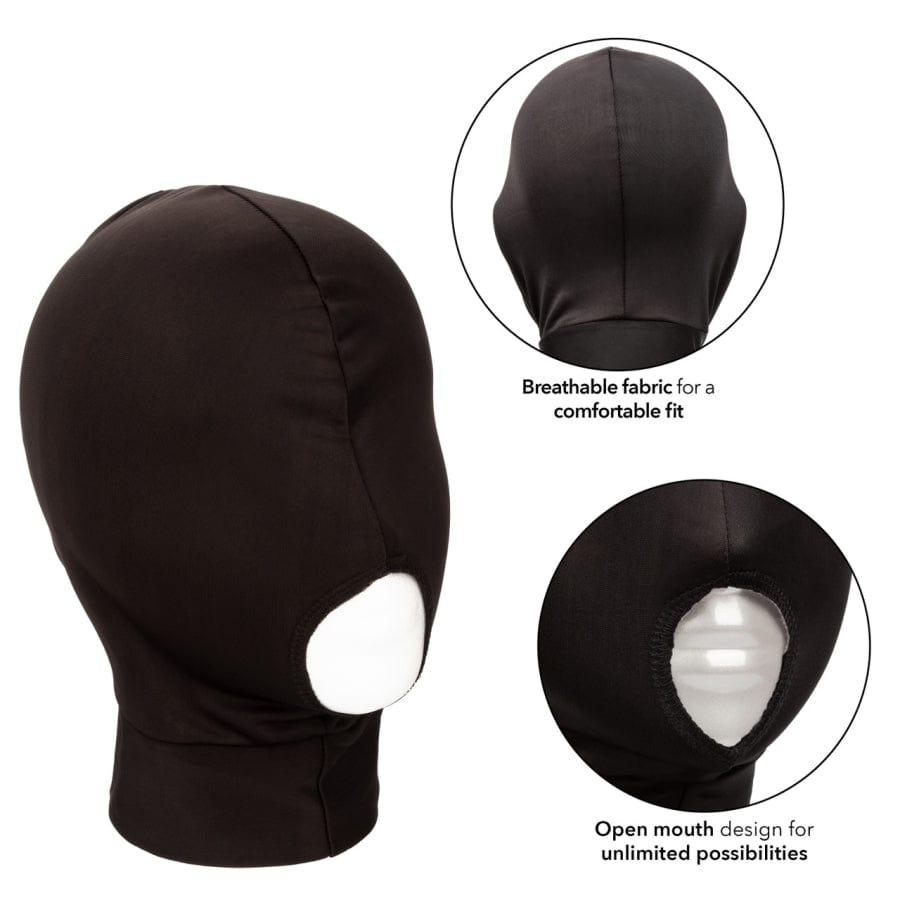 CalExotics Breathable and Stretchy Boundless Hood with Open Mouth Design