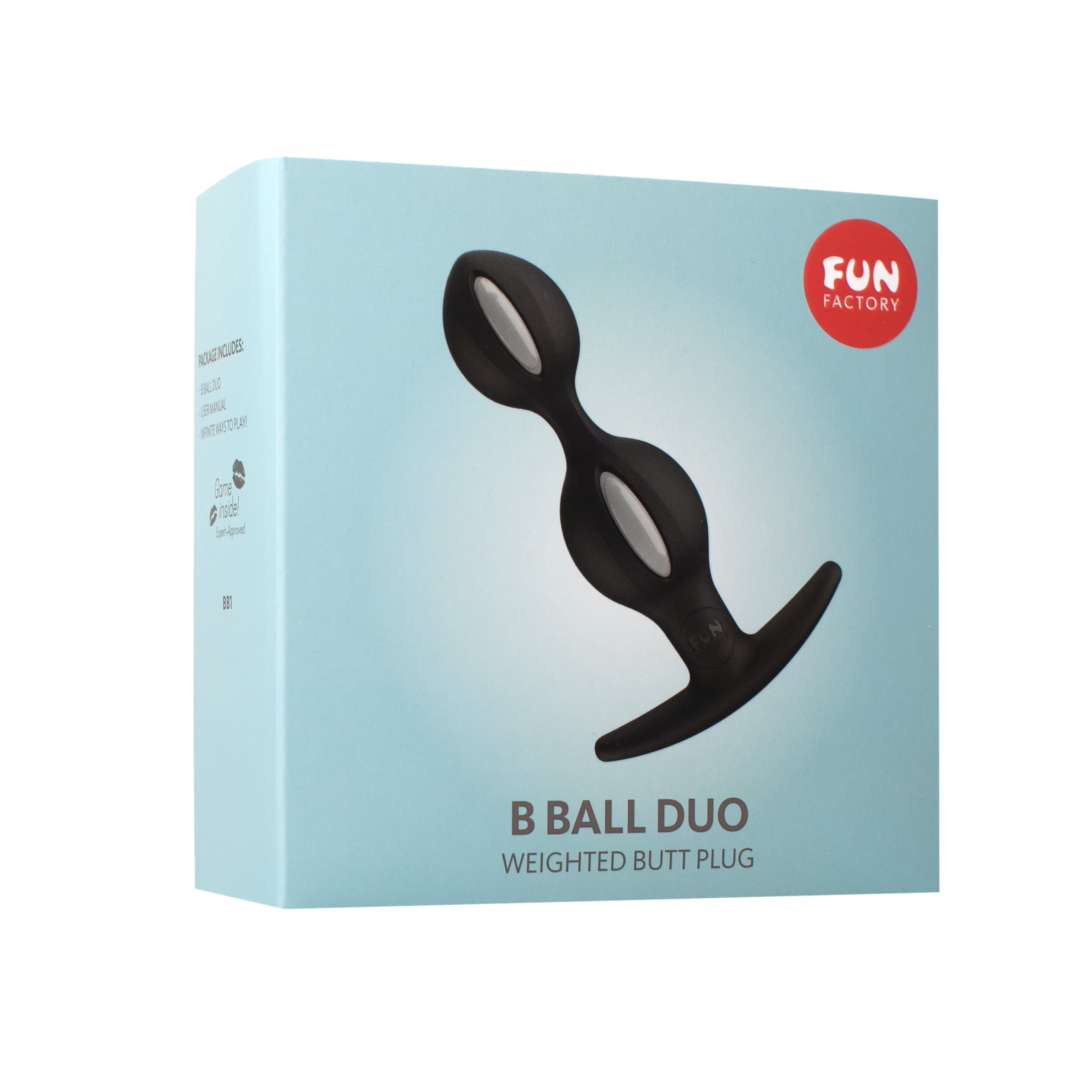 Fun Factory B Ball Duo: Reactive Anal Plug with Weighted Inner Balls