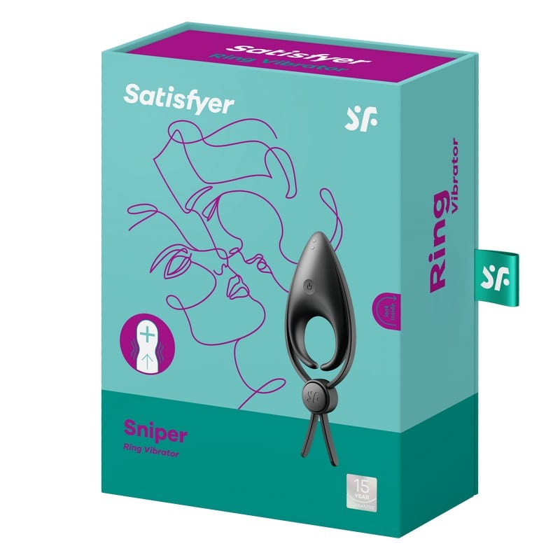 Satisfyer High - Performance Sniper Ring - Style Vibrator for Enhanced Pleasure