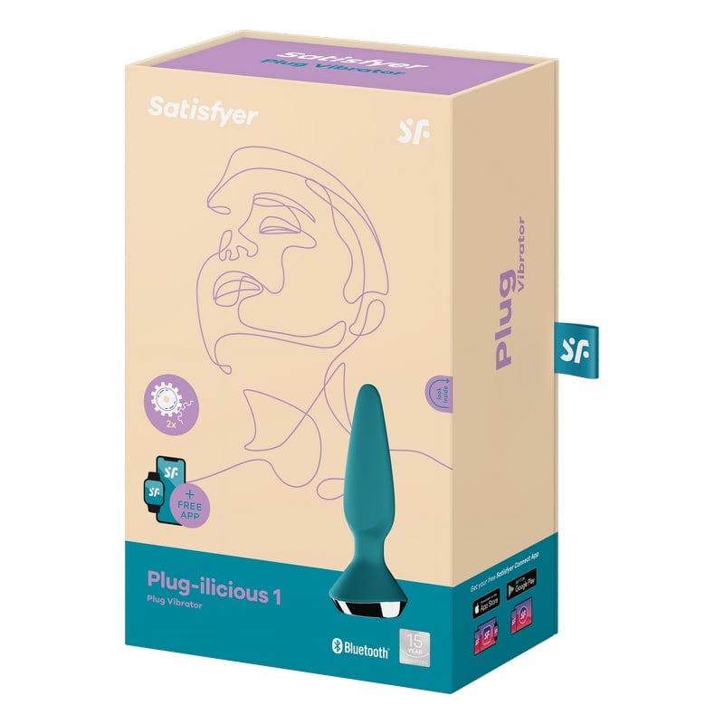 Satisfyer Plug-ilicious 1 Anal Plug Vibrator for Ultimate Pleasure and Customizable Experience