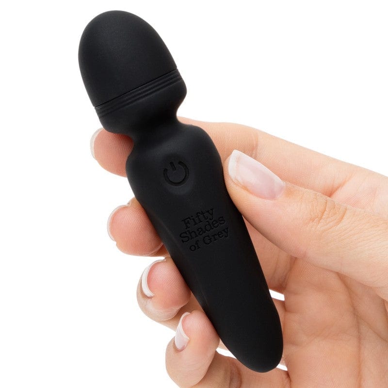 Fifty Shades of Grey Sensation Mini Wand-Style Vibrator for Intimate Pleasure
