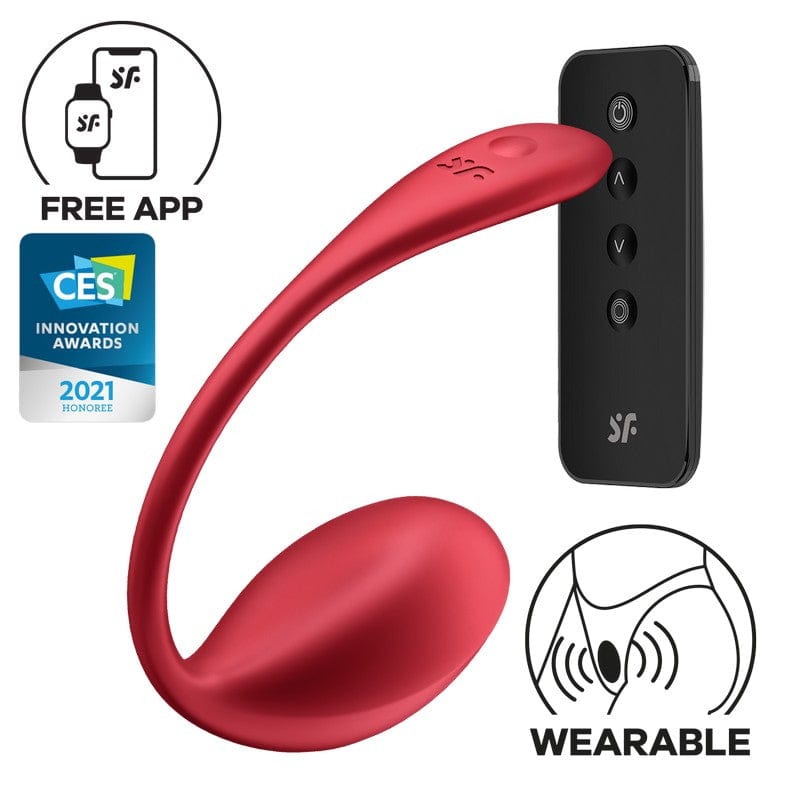 Satisfyer Shiny Petal Luxury Wearable G-Spot Stimulating Vibrator