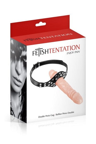 Fetish Tentation Adult Double Penis Oral Gag for Intense Experiences