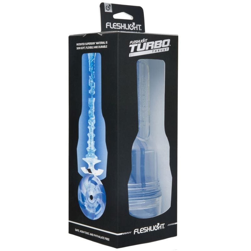 Blue Ice Fleshlight Turbo Thrust Male Adult Masturbation Toy