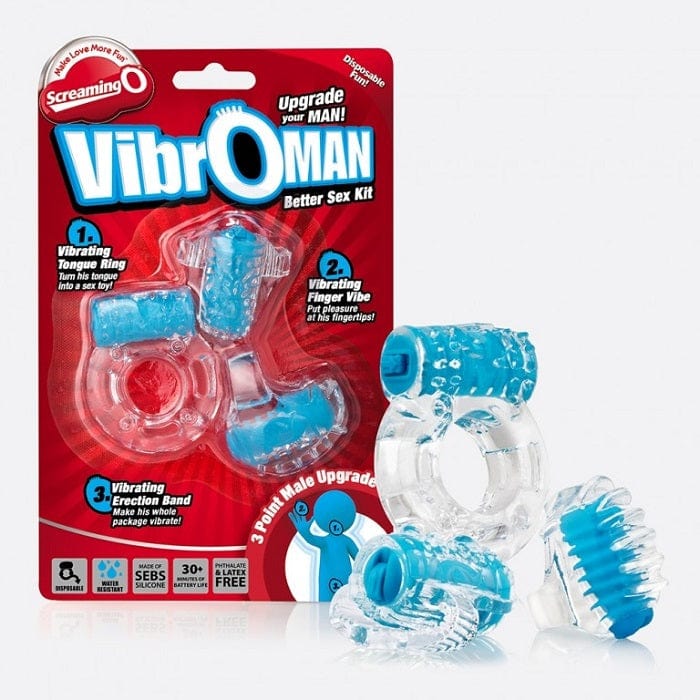 Screaming O Disposable Male Starter Vibrating Kit for Intimate Pleasure
