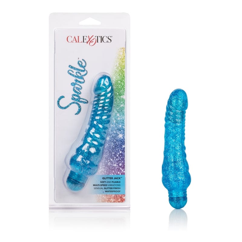 Calexotics Sparkling Glittery Male Jack-style Vibrator for Enhanced Pleasure