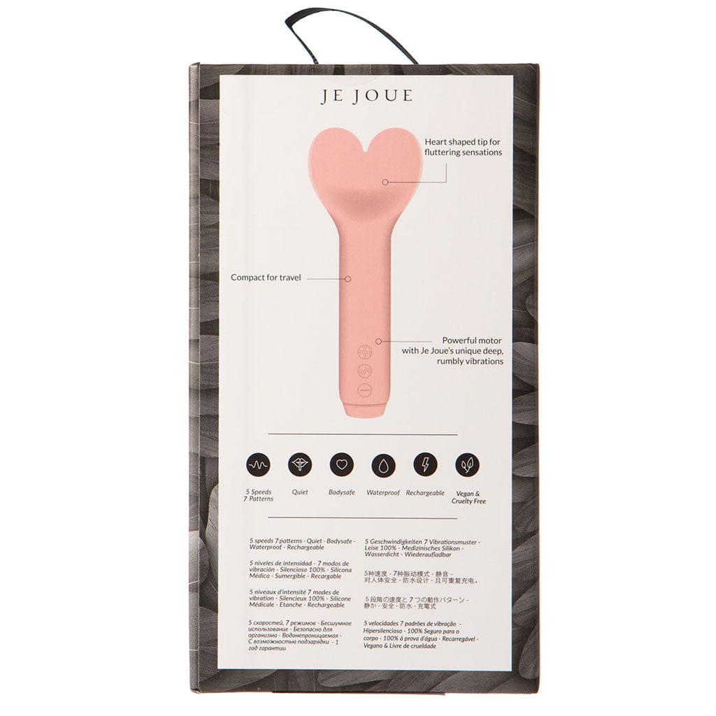Je Joue Heart-Shaped Amour Bullet with Powerful Rumbly Vibrations