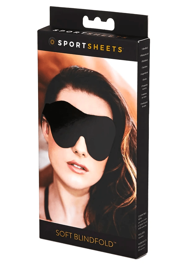Sportsheets Ultra - Soft Sensory Blindfold for BDSM and Intimate Play