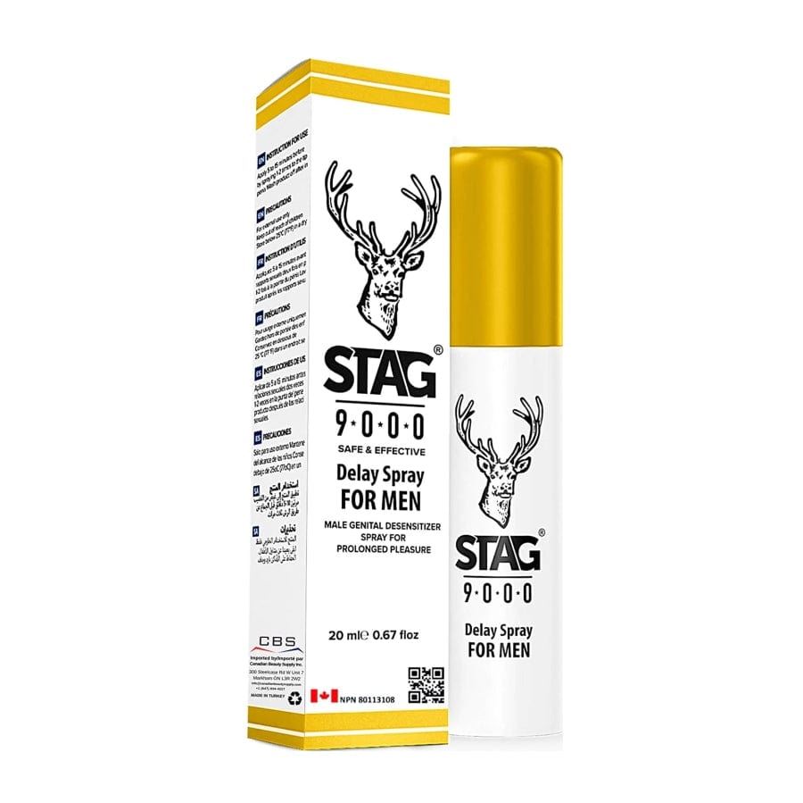 Stag 9000 High - Performance Delay Spray for Male Enhancement