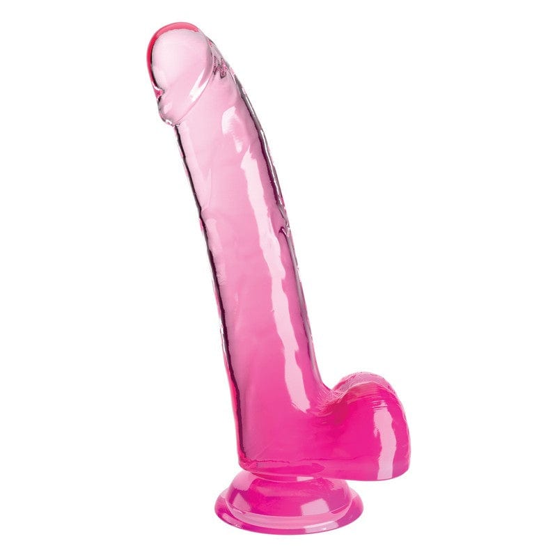 Pipedream Products 9 - Inch Realistic Translucent King Cock with Balls