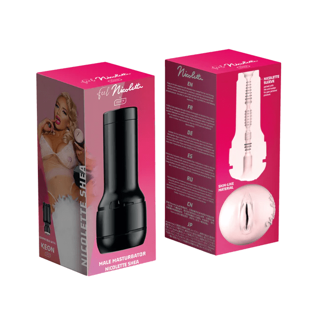 Kiiroo Feel Realistic Nicolette Shea Adult Male Masturbation Stroker