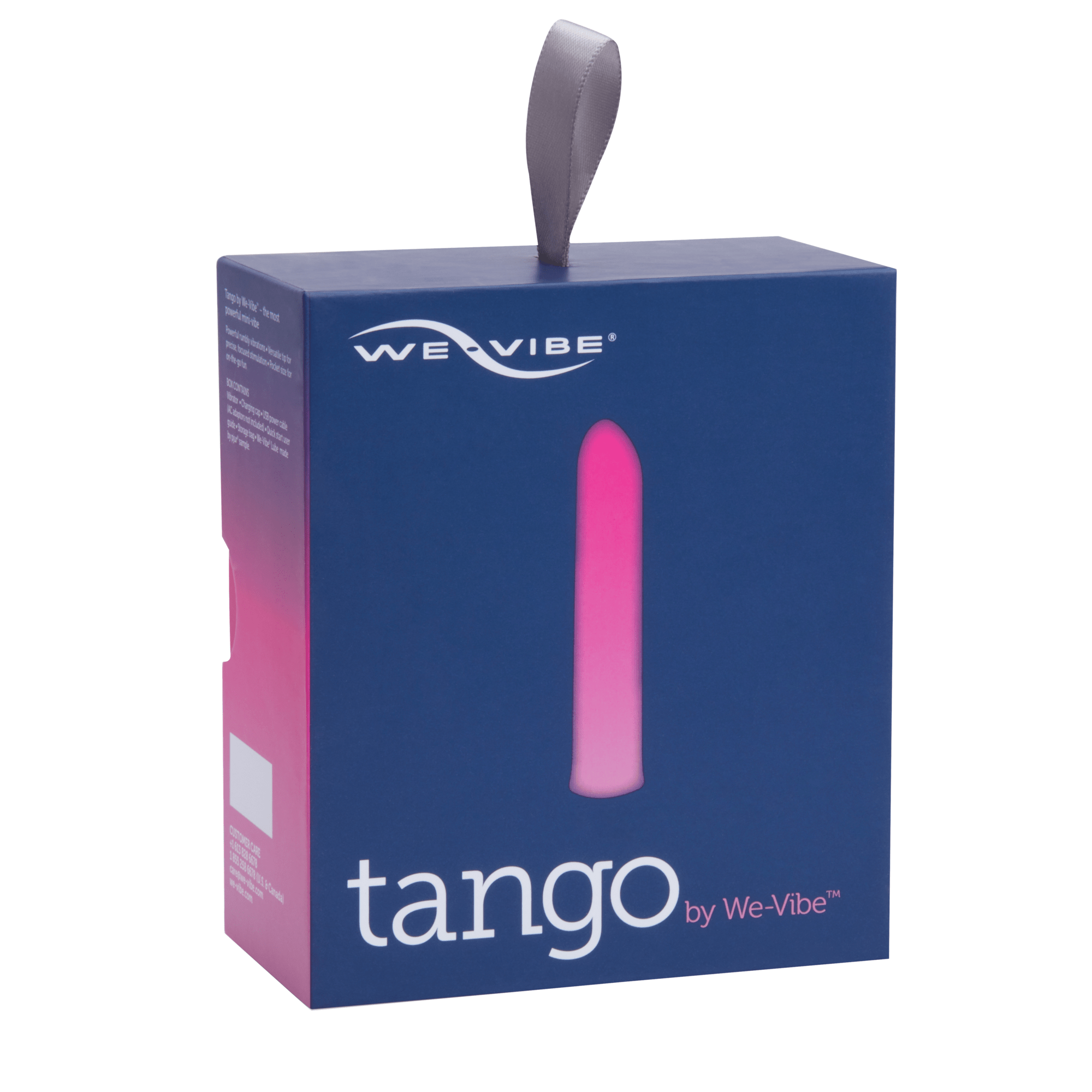 We-Vibe Tango: Compact and Powerful Clitoral Mini Vibrator with 8 Modes