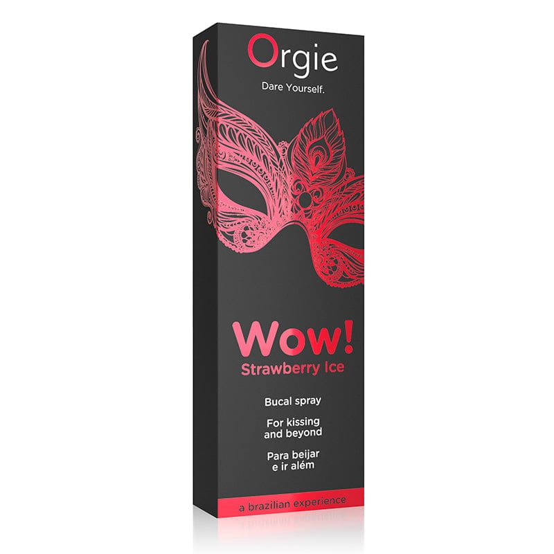 Orgie Wow! Refreshing Strawberry Ice Oral Spray for Unforgettable Moments