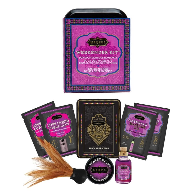 Kama Sutra Raspberry Kiss-themed Romantic Weekender Kit for Couples' Getaways