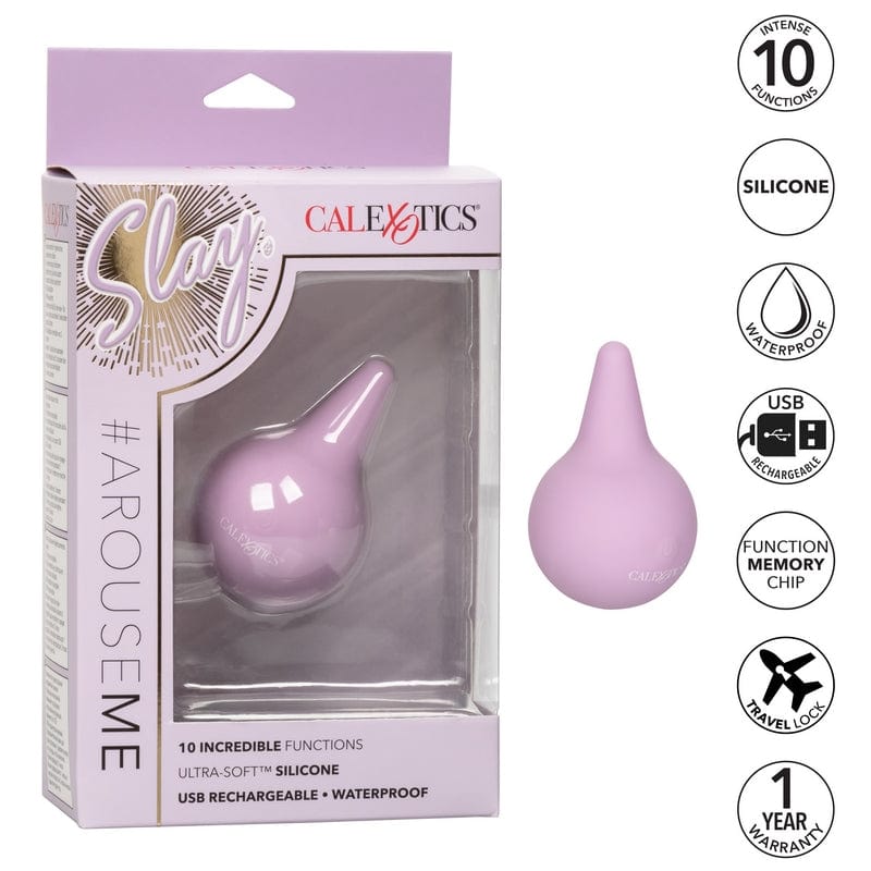 Calexotics Slay ArouseMe Ultra-Soft Rechargeable Sex Toy Massager