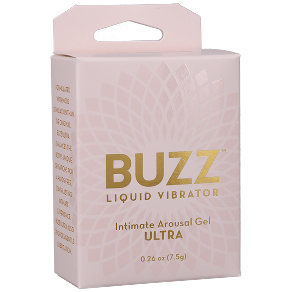 Doc Johnson Buzz Ultra Intimate Liquid Vibrator Arousal Gel for Enhanced Sensual Experience