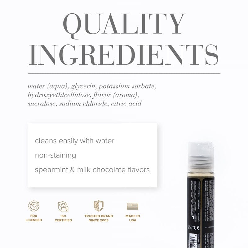 System JO Gelato Mint & Chocolate Infused Water - Based Intimate Lube