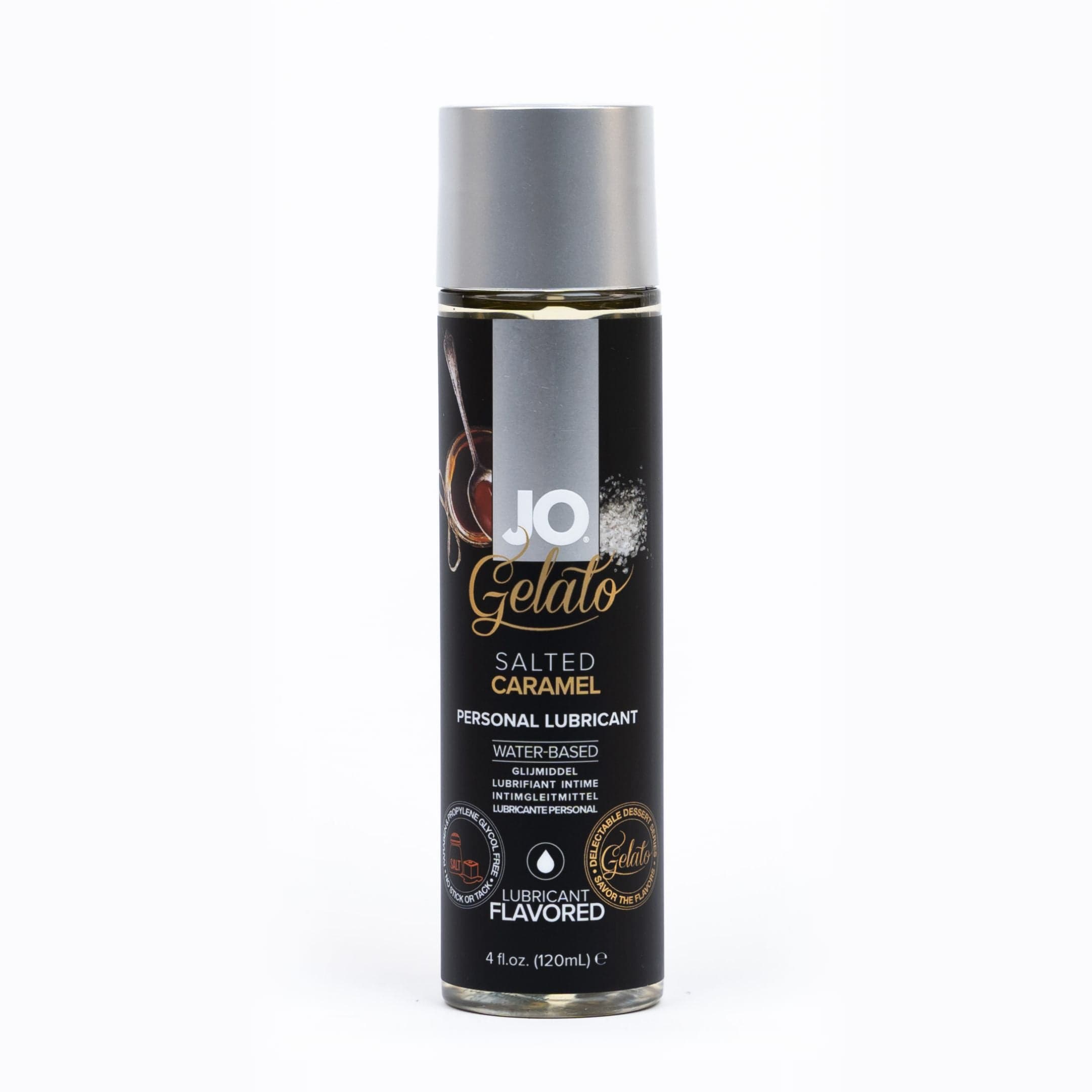 System JO Gelato Lubricant with a Delicious Salted Caramel Flavor