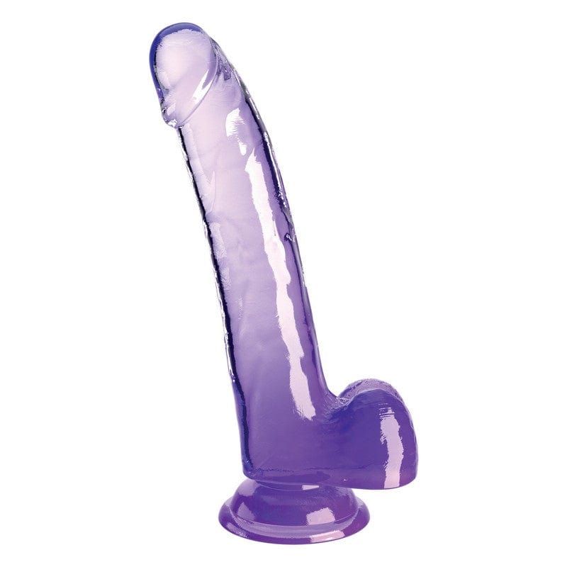 Pipedream Products 9 - Inch Realistic Translucent King Cock with Balls