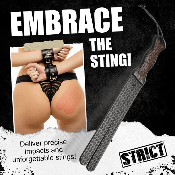 Authentic Vegan Leather Strict Scottish Tawse for Thrilling Role - Play