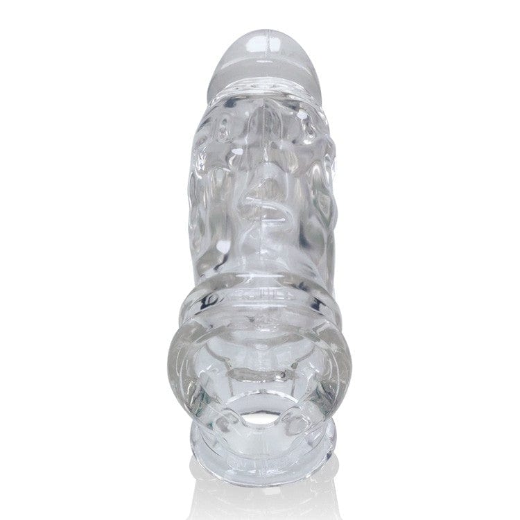Oxballs Transparent Butch Cock Sheath for Enhanced Girth and Pleasure