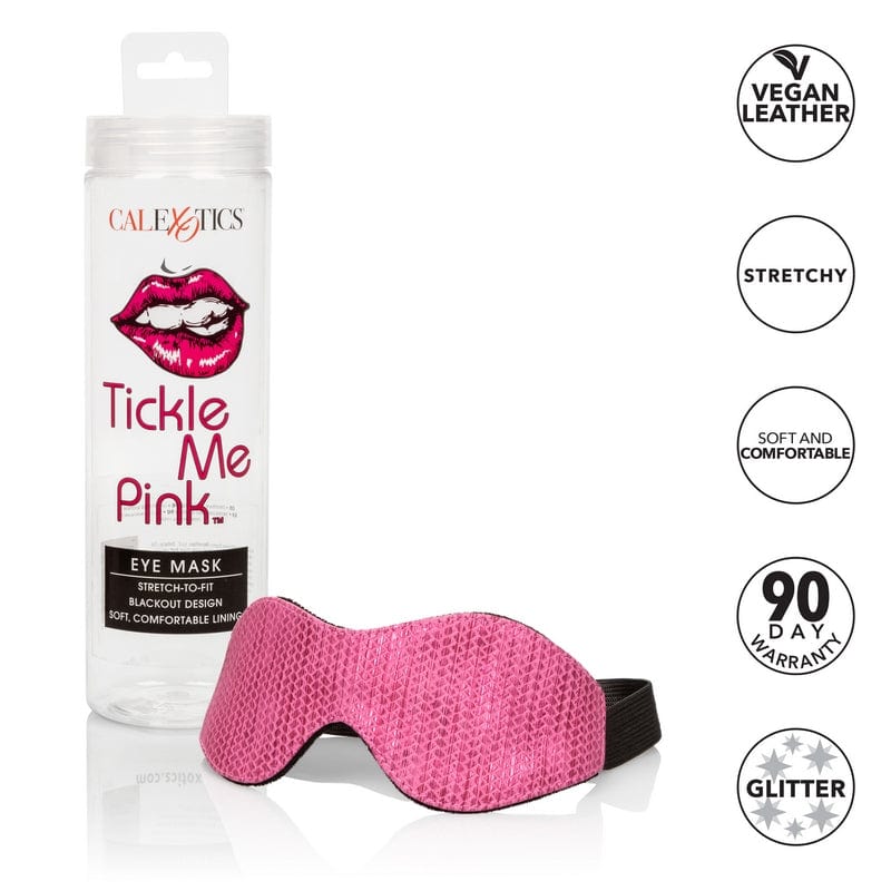 Calexotics Glittery Pink Stretchable Eye Mask for Sensory Play & Rest