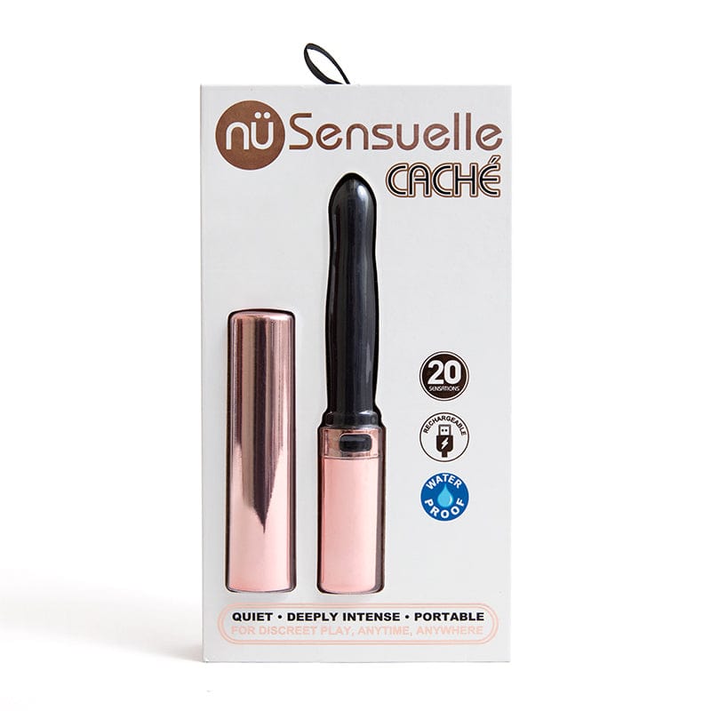 Nu Sensuelle Cache Vibrator in Elegant Rose Gold Shade