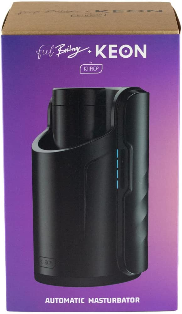 Kiiroo Feel Britney Amber Stroker & Keon Interactive Adult Pleasure Combo