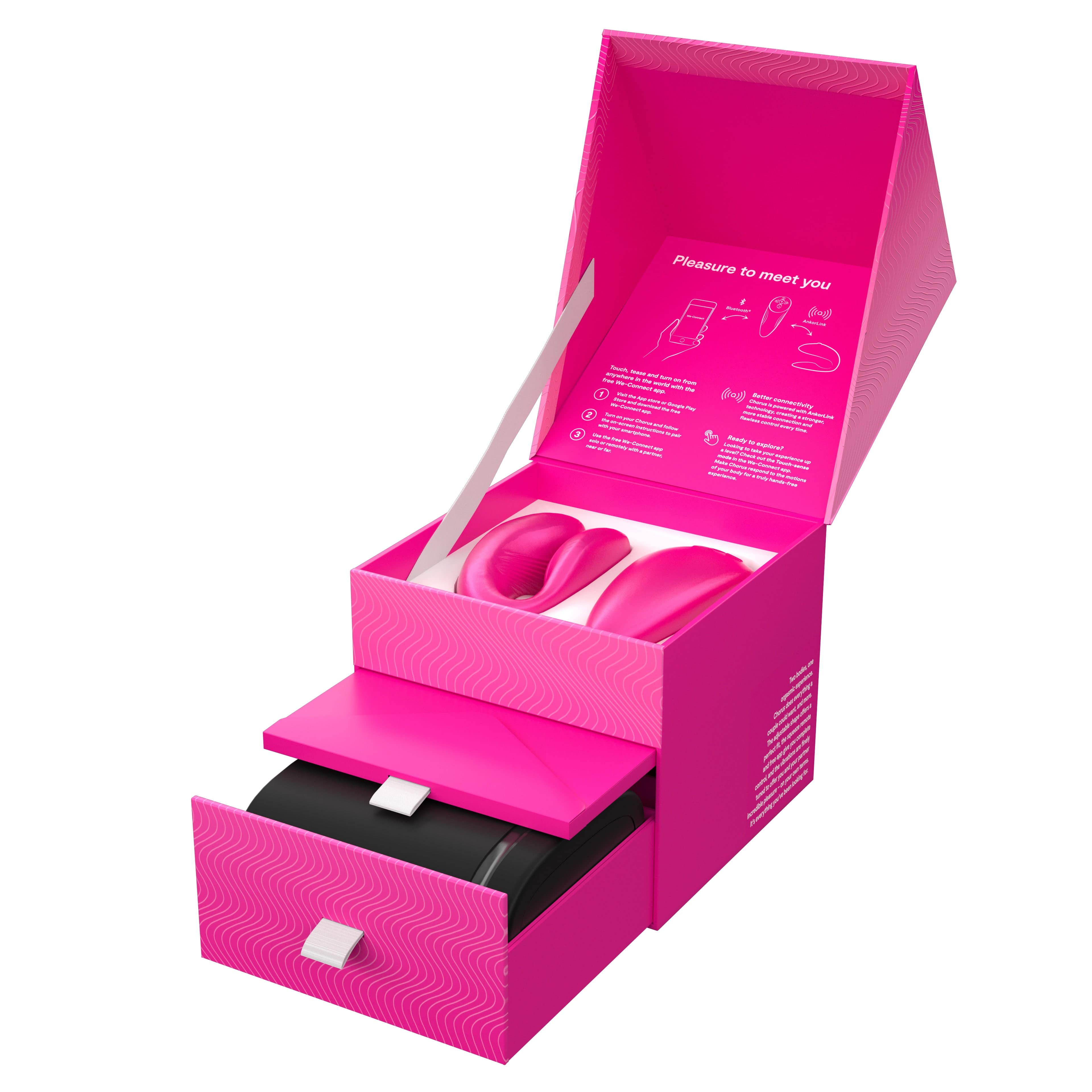We-Vibe Chorus Couples' Remote-Controlled Love Vibrator for Enhanced Intimate Experiences