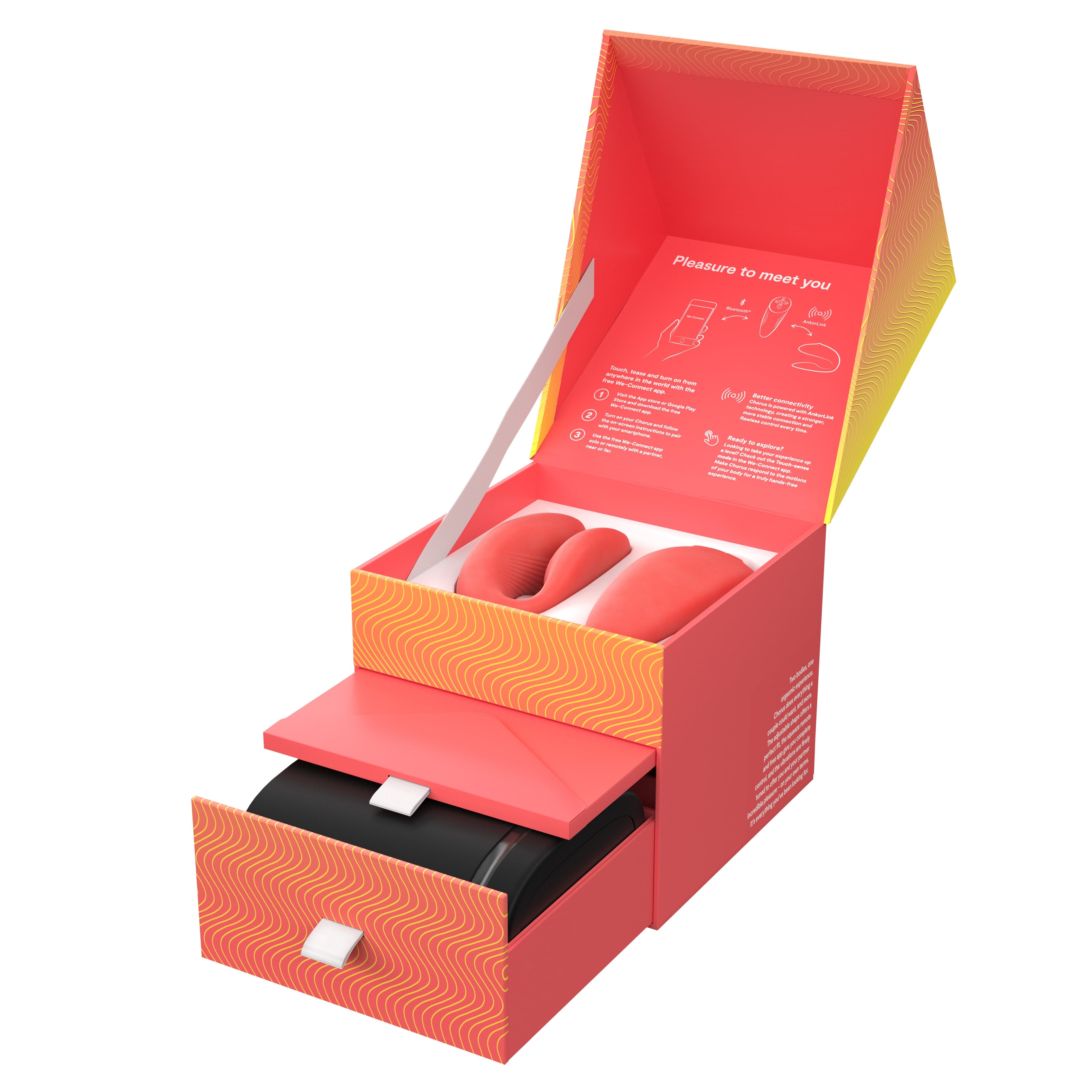 We-Vibe Chorus Couples' Remote-Controlled Love Vibrator for Enhanced Intimate Experiences