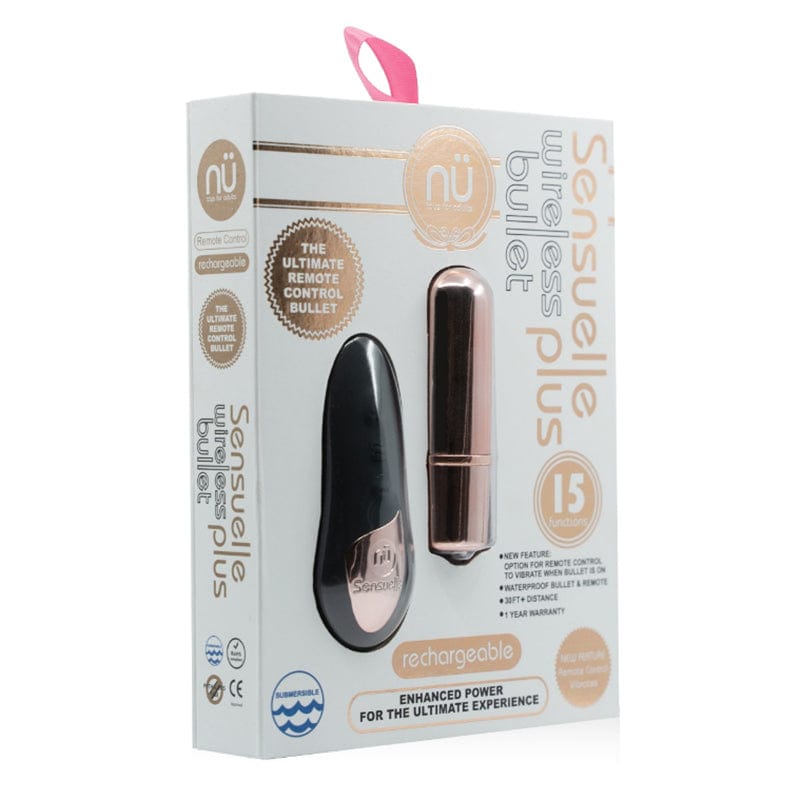 Nu Sensuelle Wireless Bullet Plus - Powerful Remote-Controlled Mini Vibrator