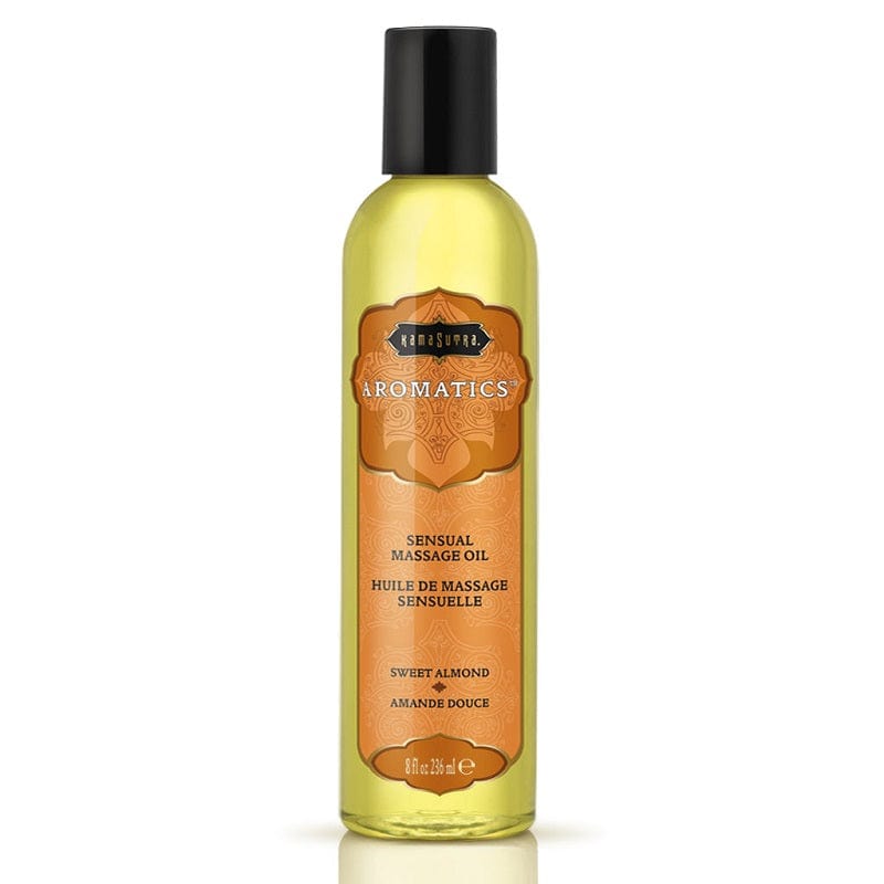 Kama Sutra Aromatics Sweet Almond Relaxing and Sensual Massage Oil for Romantic Moments