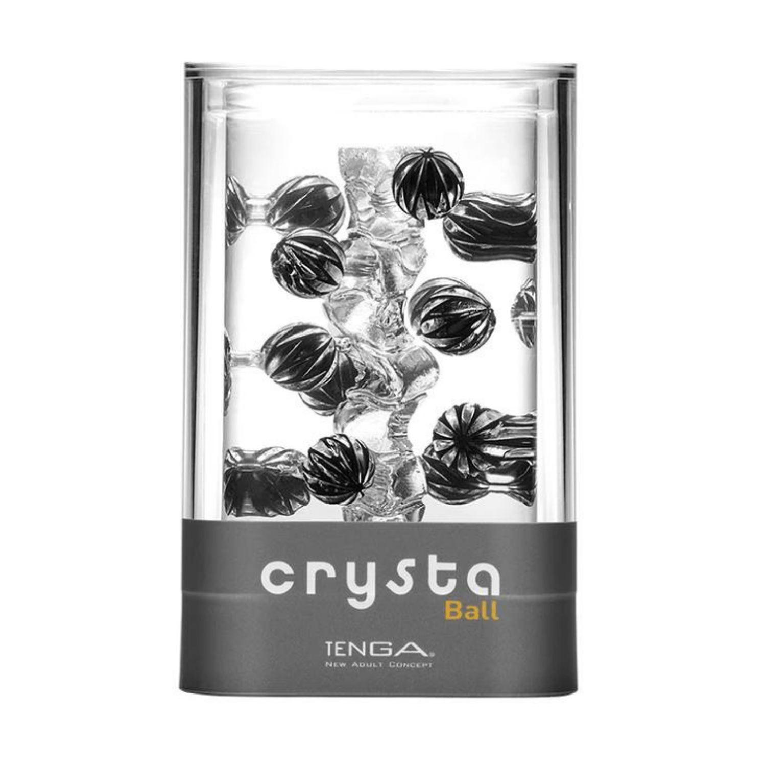 Revolutionary Tenga Crysta Ball Male Masturbator with Dynamic Floating Balls