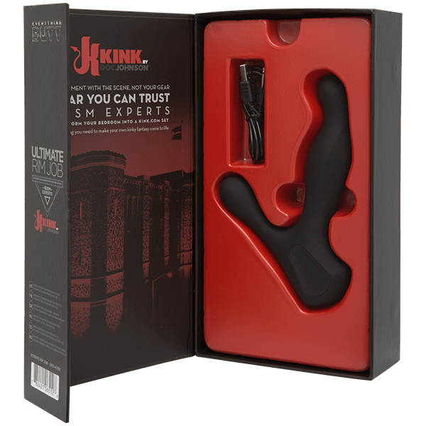 Doc Johnson Kink's Premier Ultimate Rim Job Prostate Stimulation Massager for Advanced and Beginner Fetish Enthusiasts