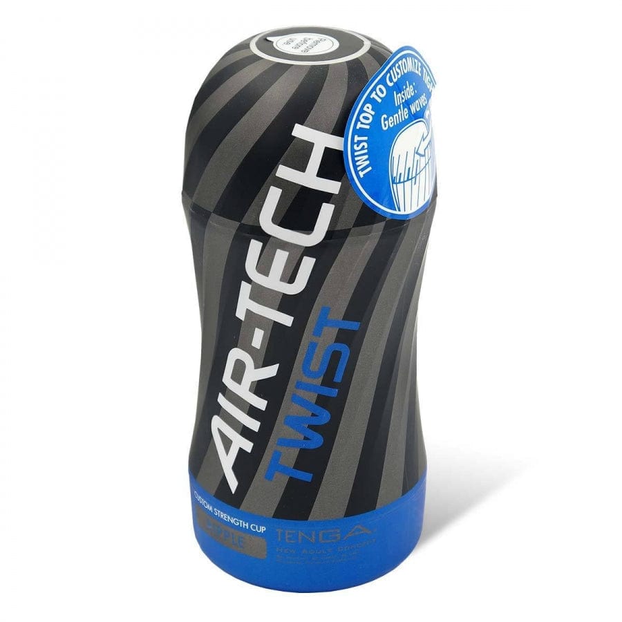 Innovative Tenga Air Tech Twist Ripple Male Masturbator with Customizable Stimulation